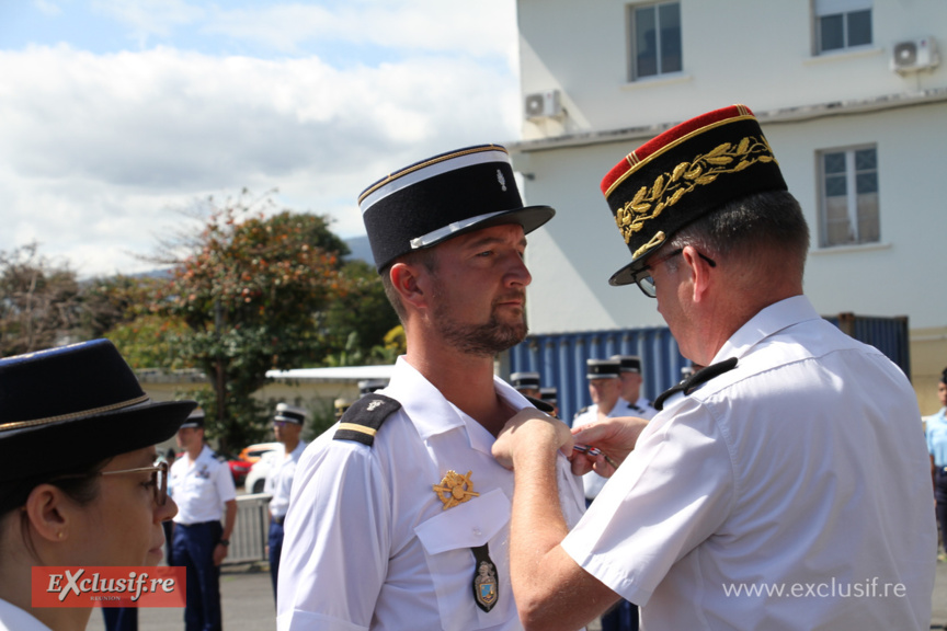 Une médaille a aussi été remise lors de cette cérémonie Une médaille a aussi été remise lors de cette cérémonie