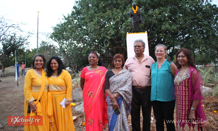 Hommage au Mahatma Gandhi à Saint-Denis Hommage au Mahatma Gandhi à Saint-Denis