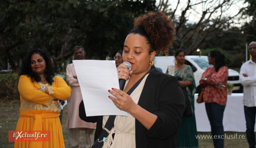 Hommage au Mahatma Gandhi à Saint-Denis Hommage au Mahatma Gandhi à Saint-Denis