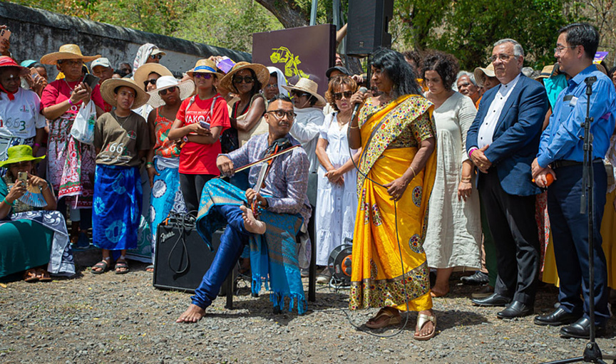 Un rassemblement multiculturel... Un rassemblement multiculturel...