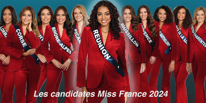 Miss France 2025: les photos des 30 candidates et les dernières infos Miss France 2025: les photos des 30 candidates et les dernières infos