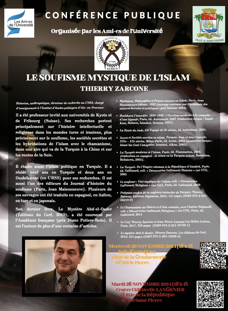 Deux conférences publiques prévues à Saint-Pierre Deux conférences publiques prévues à Saint-Pierre
