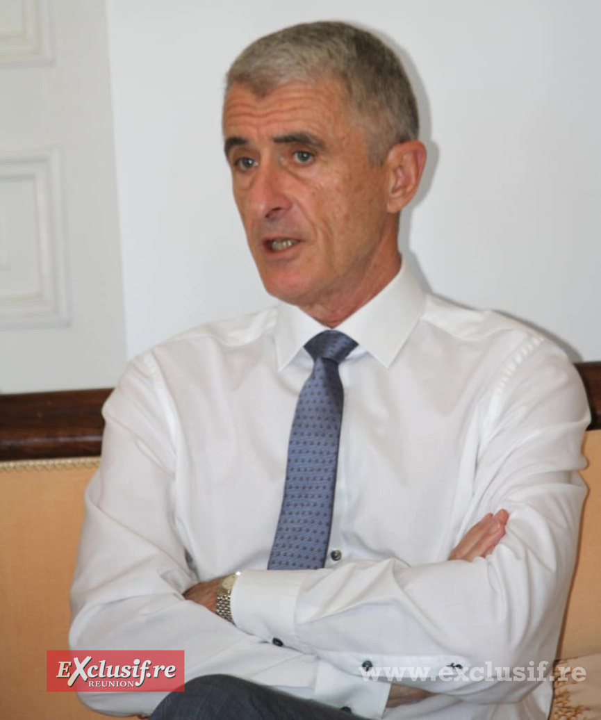 "Je suis au service de La Réunion et des Réunionnais" dit-il "Je suis au service de La Réunion et des Réunionnais" dit-il