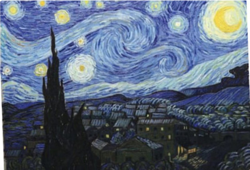 Le tableau La Nuit étoilée de Vincent Van Gogh Le tableau La Nuit étoilée de Vincent Van Gogh