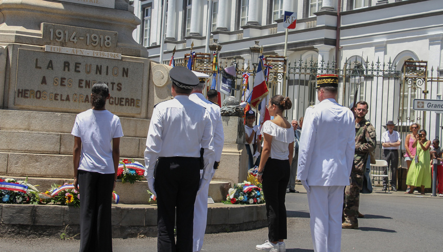 Cérémonie du 11 novembre 2024 à Saint-Denis: photos Cérémonie du 11 novembre 2024 à Saint-Denis: photos
