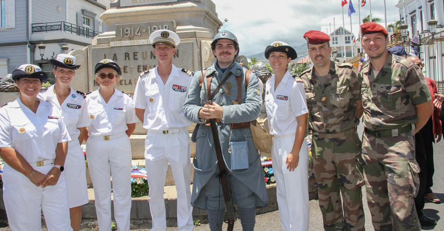 Cérémonie du 11 novembre 2024 à Saint-Denis: photos Cérémonie du 11 novembre 2024 à Saint-Denis: photos