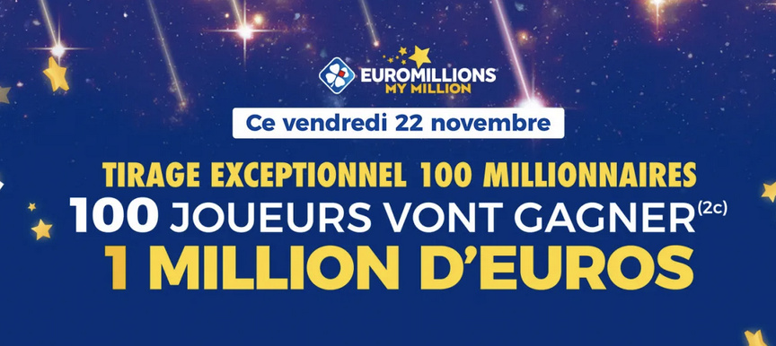 C'était un tirage exceptionnel qui a fait 100 heureux gagnant.e.s... C'était un tirage exceptionnel qui a fait 100 heureux gagnant.e.s...
