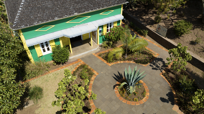 La Kaz Tourist' vue d'en haut (photo OTI Sud) La Kaz Tourist' vue d'en haut (photo OTI Sud)