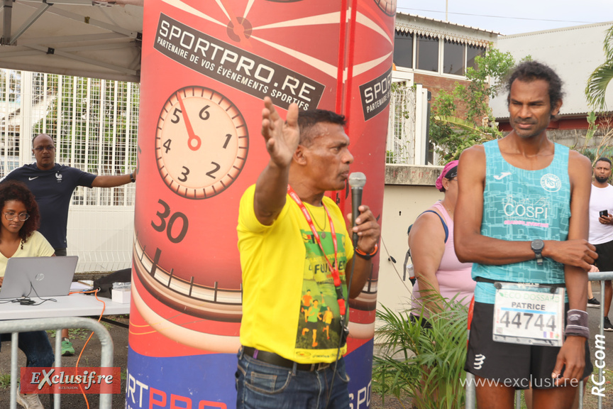 Le brieffing de Jean-François Partal, président du Club d'Athlétisme de la Marine Le brieffing de Jean-François Partal, président du Club d'Athlétisme de la Marine