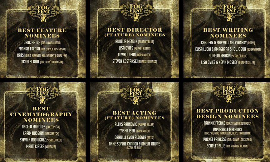 6 nominations pour "Scarlet Blue" au Canada 6 nominations pour "Scarlet Blue" au Canada