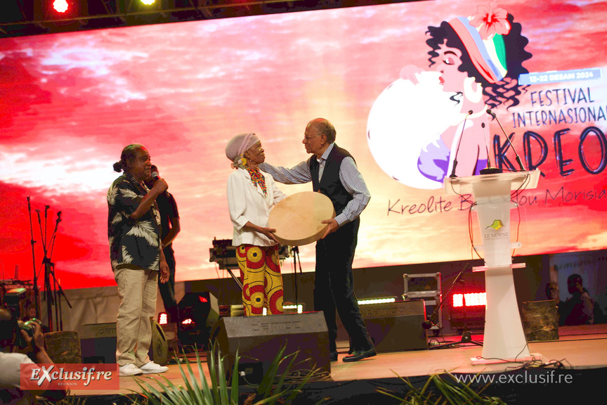 Festival International Kreol à l'île Maurice: cérémonie d'ouverture au Morne