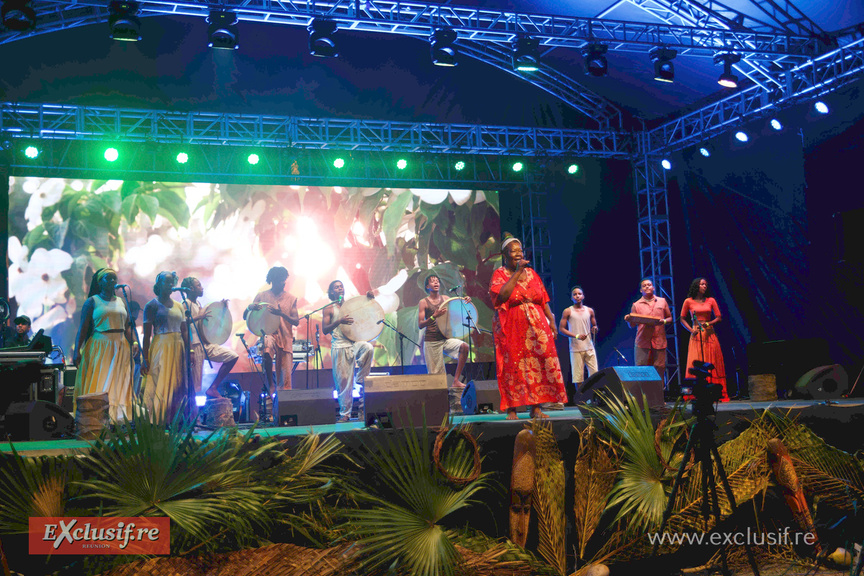 Festival International Kreol à l'île Maurice: cérémonie d'ouverture au Morne