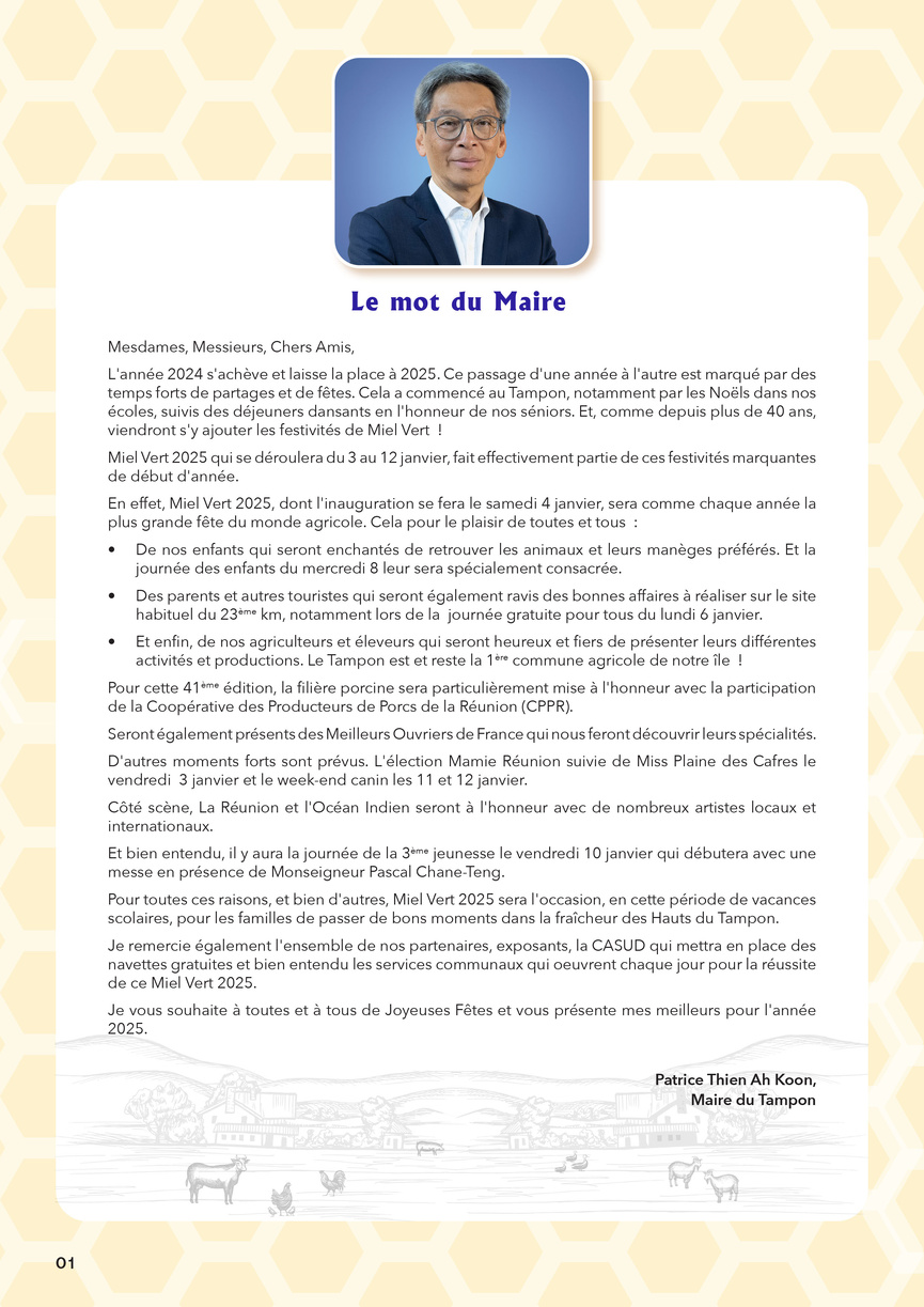 Miel Vert 2025 à la Plaine des Cafres: «Tout est bon dans le cochon!» Miel Vert 2025 à la Plaine des Cafres: «Tout est bon dans le cochon!»