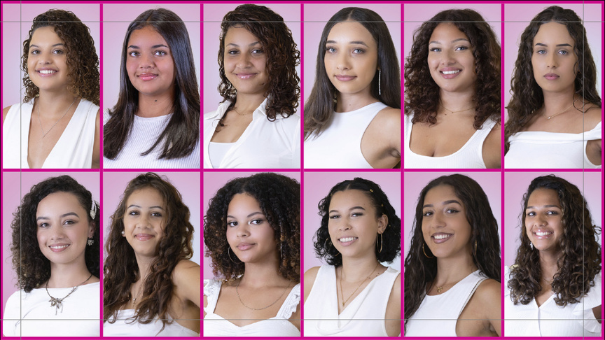 Les 12 candidates Miss Plaine des Cafres 2025 Les 12 candidates Miss Plaine des Cafres 2025