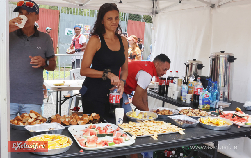 Ravitaillement de premier choix à l'arrivée Ravitaillement de premier choix à l'arrivée