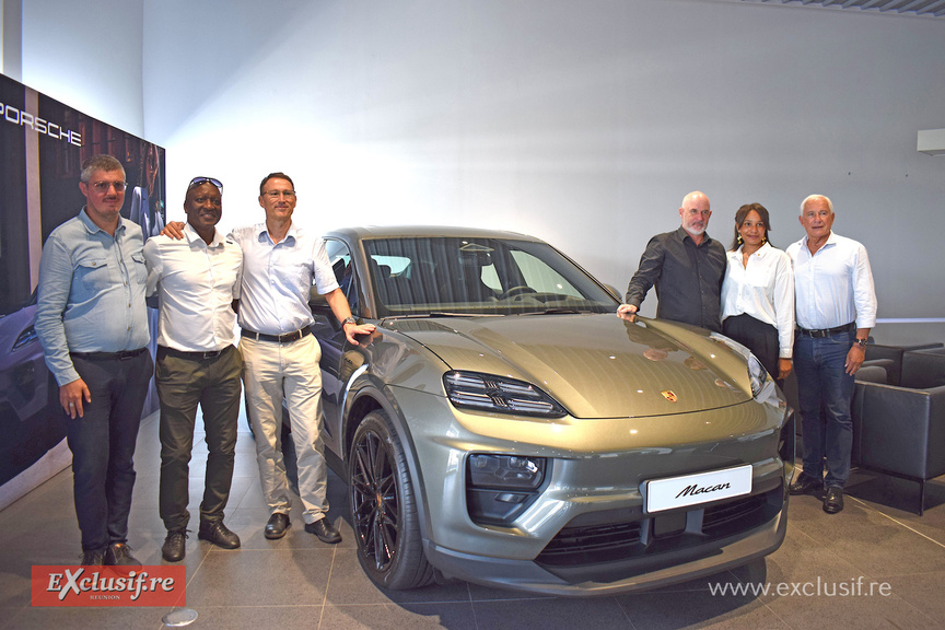 Le Nouveau Macan encadré par les équipes Caillé et Porsche Le Nouveau Macan encadré par les équipes Caillé et Porsche