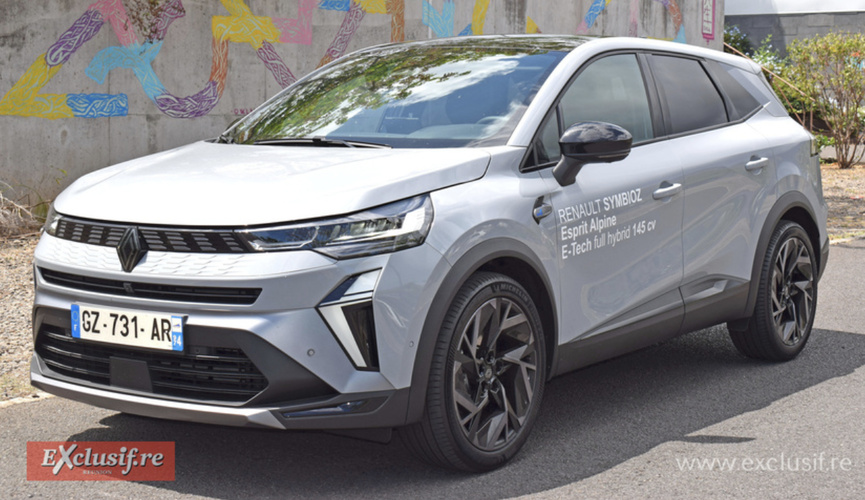 Renault termine sur la 1ère marche du podium 2024 à La Réunion. Ici le Symbioz Renault termine sur la 1ère marche du podium 2024 à La Réunion. Ici le Symbioz
