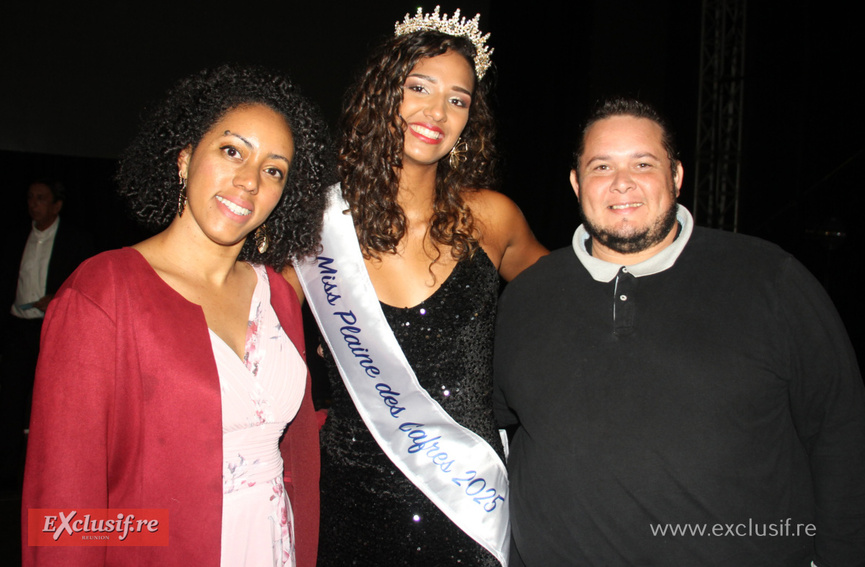 Alycia Taochy avec Samuel Morin, du restaurant Le Relais Commerson, et son épouse Alycia Taochy avec Samuel Morin, du restaurant Le Relais Commerson, et son épouse