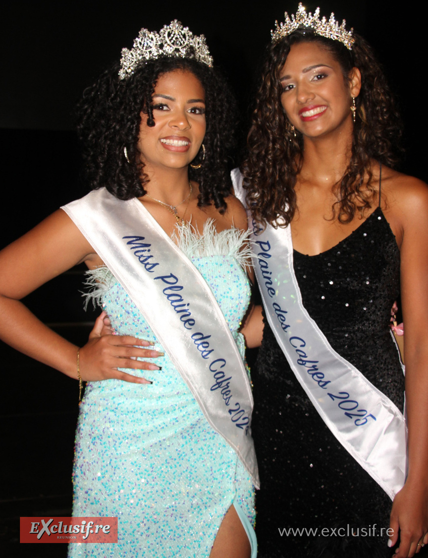 Hérine Lafable, Miss Plaine des Cafres 2024, et Alycia Taochy, Miss Plaine des Cafres 2025 Hérine Lafable, Miss Plaine des Cafres 2024, et Alycia Taochy, Miss Plaine des Cafres 2025