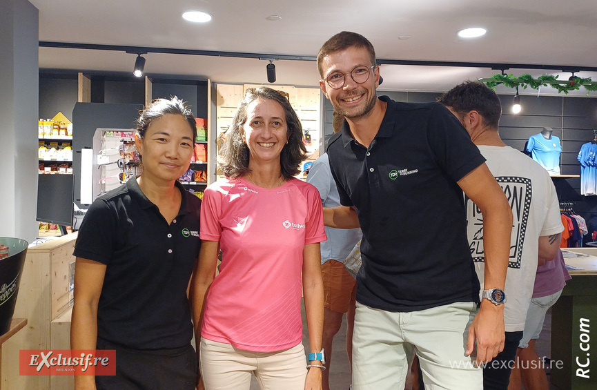 Priscilla Thim Siong, Laurence Goilot-Jullian et Charles Caillot Priscilla Thim Siong, Laurence Goilot-Jullian et Charles Caillot