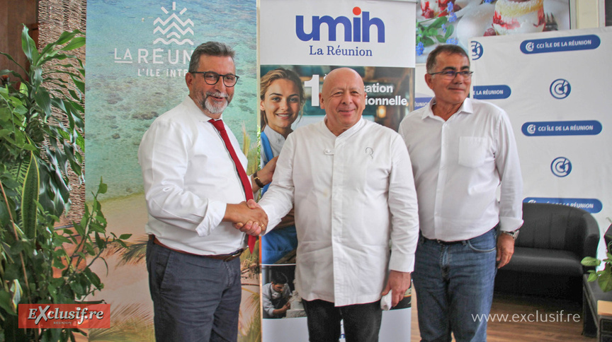Patrick Lebreton, Thierry Marx et Patrick Serveaux