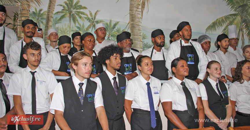 Les apprenti.e.s qui ont travaillé ce jour-là sous la houlett de leurs professeurs Les apprenti.e.s qui ont travaillé ce jour-là sous la houlett de leurs professeurs