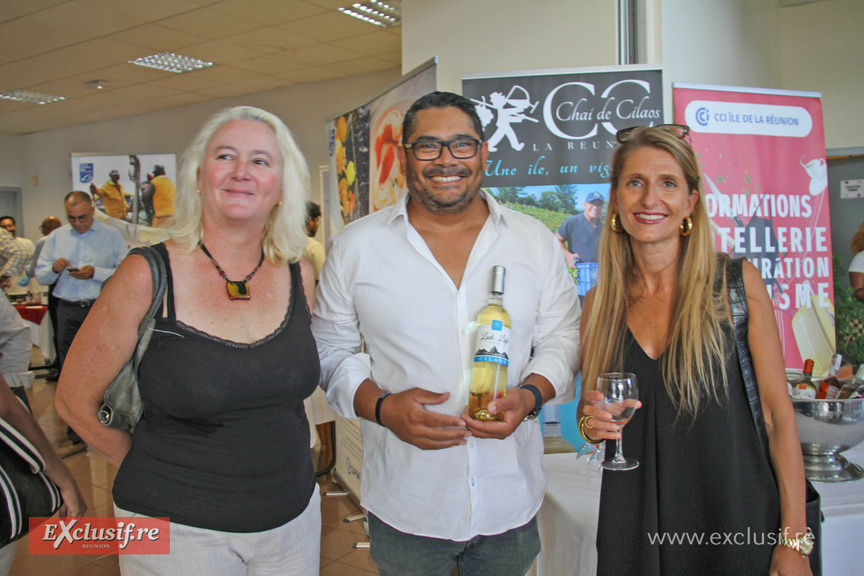 Virginie Sallé, Olivier Cadarbacasse et Karen Brun