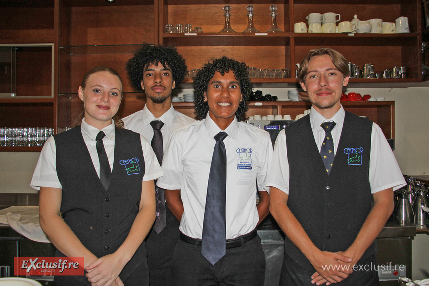 Le chef étoilé Thierry Marx avec les apprentis du Centhor La Réunion Le chef étoilé Thierry Marx avec les apprentis du Centhor La Réunion