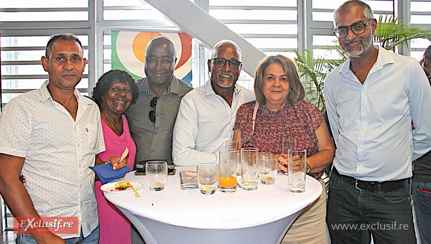 Irchad Omarjee (à droite), conseiller municipal, aux côtés d'autres élu.e.s du conseil municipal Irchad Omarjee (à droite), conseiller municipal, aux côtés d'autres élu.e.s du conseil municipal