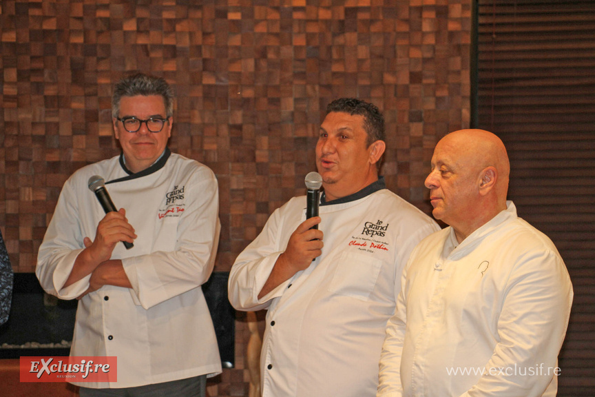 Vincent Taochy et Claude Pothin étaient les parrains 2024 du Grand Repas Vincent Taochy et Claude Pothin étaient les parrains 2024 du Grand Repas