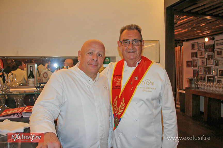 Thierry Marx et Yves Bouvier Thierry Marx et Yves Bouvier