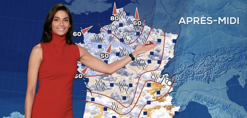 On la reverra à la météo dans quelques semaines... (capture d'écran TF1) On la reverra à la météo dans quelques semaines... (capture d'écran TF1)