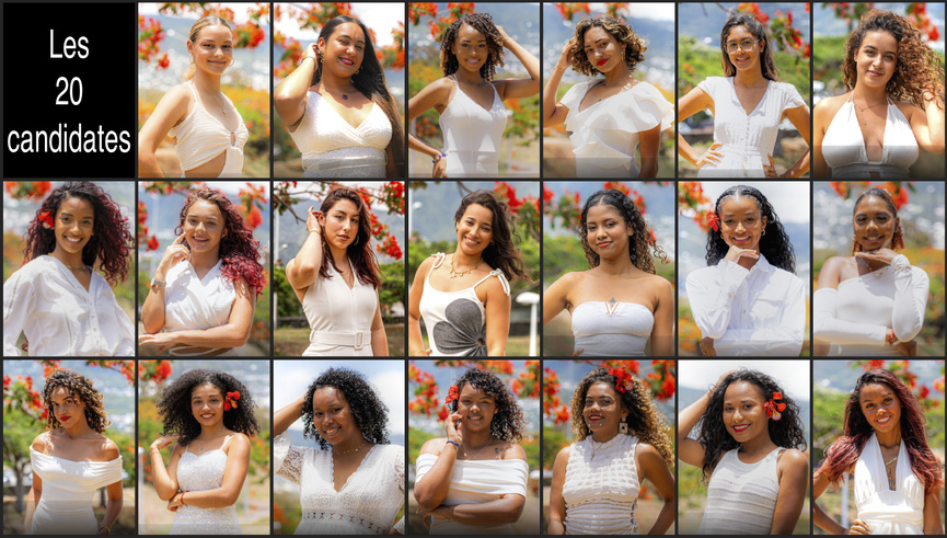 Les 20 candidates Adultes et Teen Les 20 candidates Adultes et Teen
