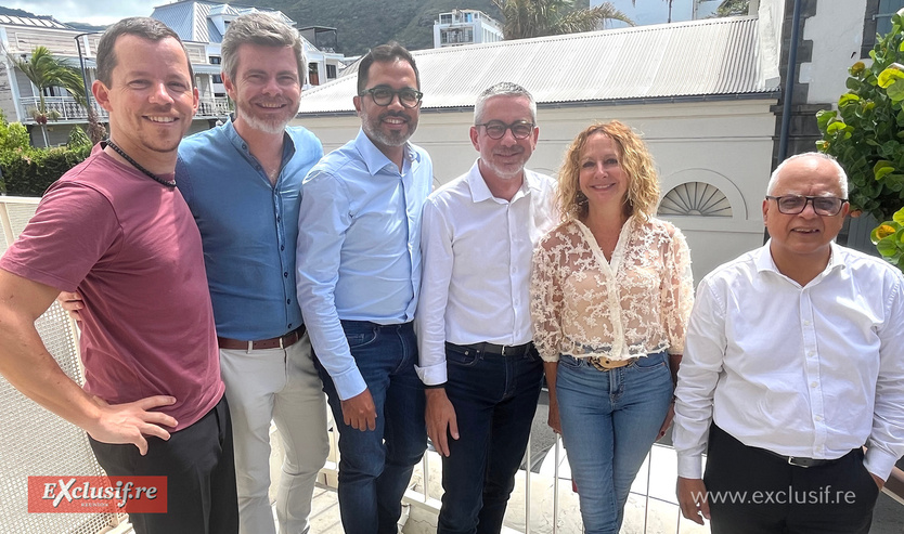 Tanguy Sevrat, Antoine Devasle, Alexandre Barencourt, Yannick Berezaie, Sandrine Dunand-Roux, et Didier Fauchard Tanguy Sevrat, Antoine Devasle, Alexandre Barencourt, Yannick Berezaie, Sandrine Dunand-Roux, et Didier Fauchard