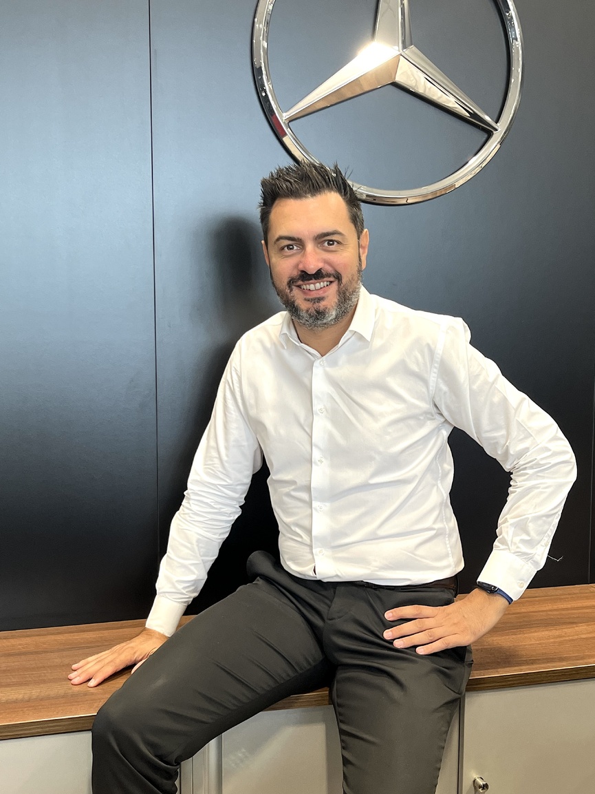 Sami Lassadi, nouveau directeur de Mercedes Réunion