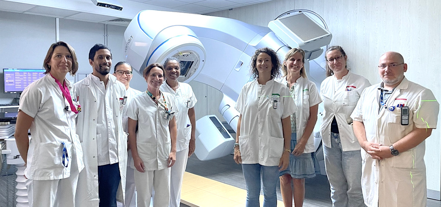 L'équipe de radiothérapie et de soins en cancérologie L'équipe de radiothérapie et de soins en cancérologie