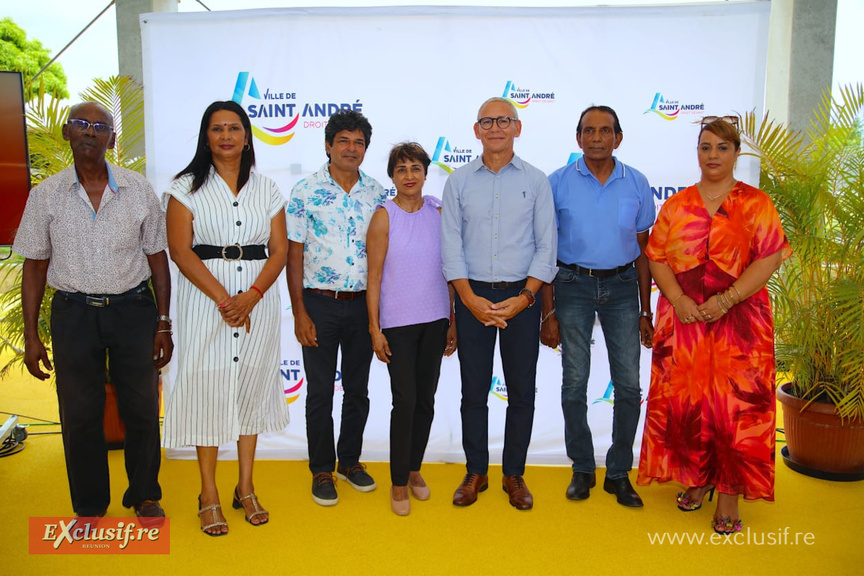 Le maire Joé Bédier et les élu.e.s présents ce jour-là... Le maire Joé Bédier et les élu.e.s présents ce jour-là...