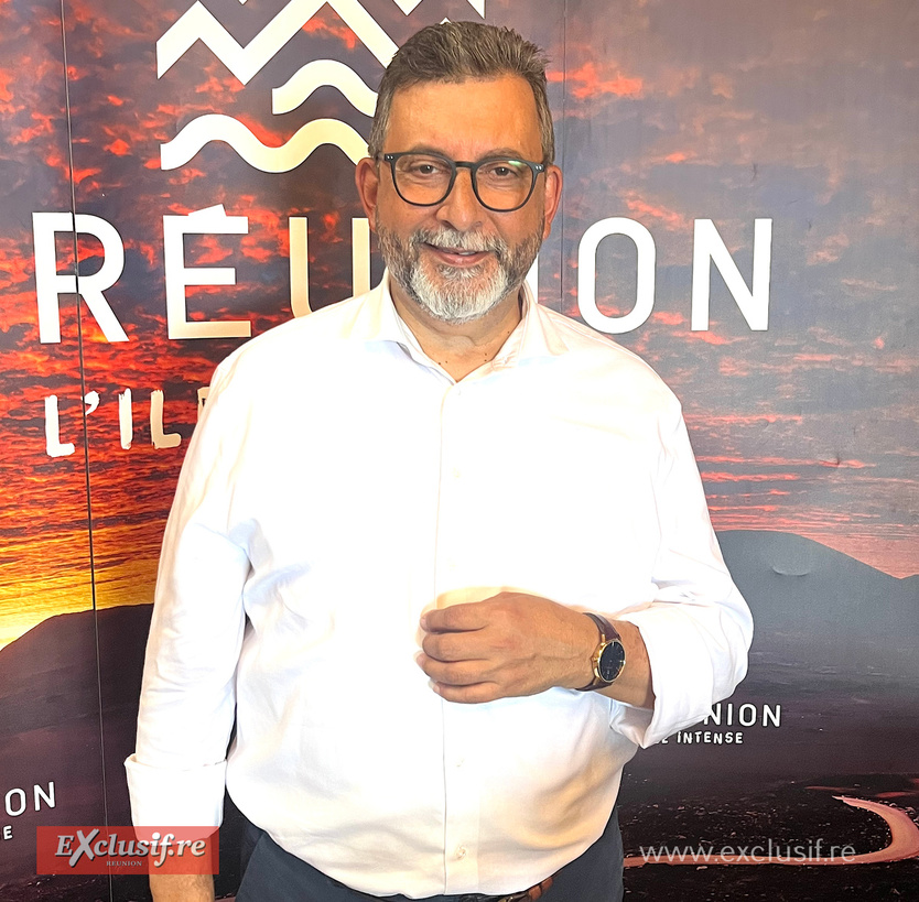 Patrick Lebreton, président de l'IRT et vice-président de la Région Réunion, également maire de Saint-Joseph, ardent défenseur du tourisme réunionnais Patrick Lebreton, président de l'IRT et vice-président de la Région Réunion, également maire de Saint-Joseph, ardent défenseur du tourisme réunionnais