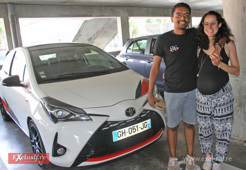 Alexis Poinapin et sa compagne Coralie Alexis Poinapin et sa compagne Coralie