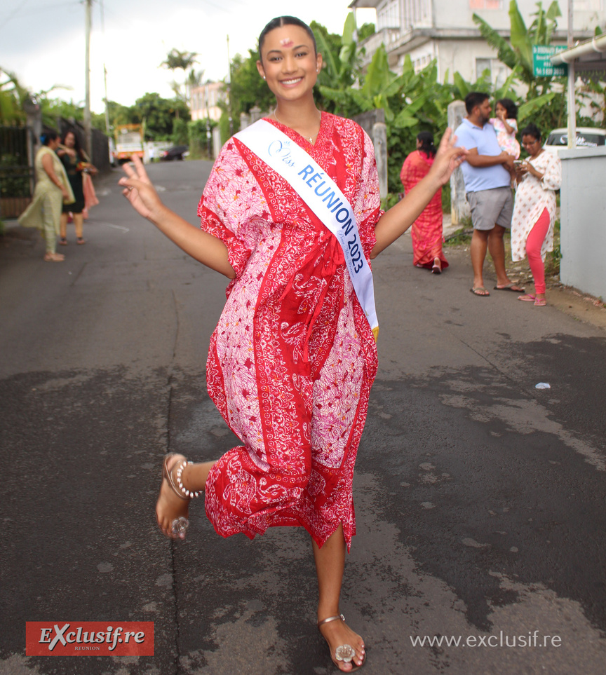 Cavadee à l'île Maurice avec Mélanie Odules, Miss Réunion 2023