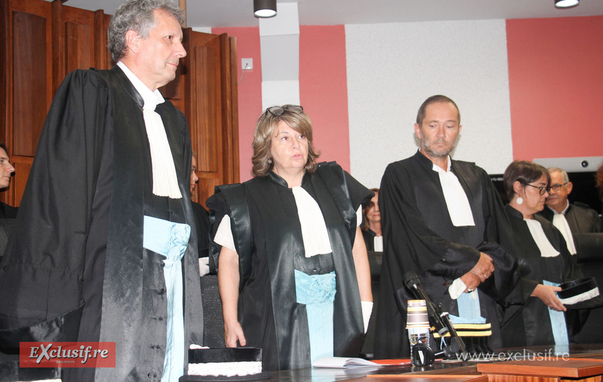 Emmanuelle Wacongne, présidente du Tribunal Judiciaire de Saint-Denis, a ouvert l'audience Emmanuelle Wacongne, présidente du Tribunal Judiciaire de Saint-Denis, a ouvert l'audience
