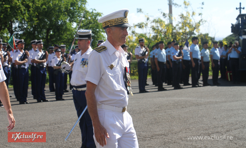 Cérémonie sous la présidence de Patrice Latron, Préfet de La Réunion Cérémonie sous la présidence de Patrice Latron, Préfet de La Réunion