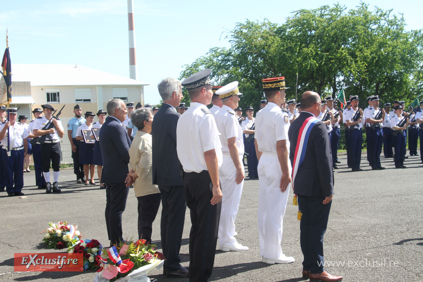 Cérémonie d'hommage aux héros de la Gendarmerie à La Redoute Cérémonie d'hommage aux héros de la Gendarmerie à La Redoute
