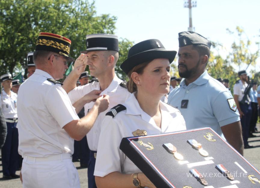 Cérémonie d'hommage aux héros de la Gendarmerie à La Redoute Cérémonie d'hommage aux héros de la Gendarmerie à La Redoute