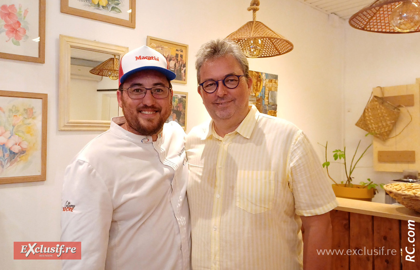 Julien Leveneur, champion de France de dessert, a ouvert sa pâtisserie à Saint-Pierre
