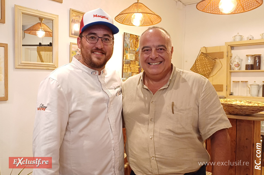 Julien Leveneur, champion de France de dessert, a ouvert sa pâtisserie à Saint-Pierre