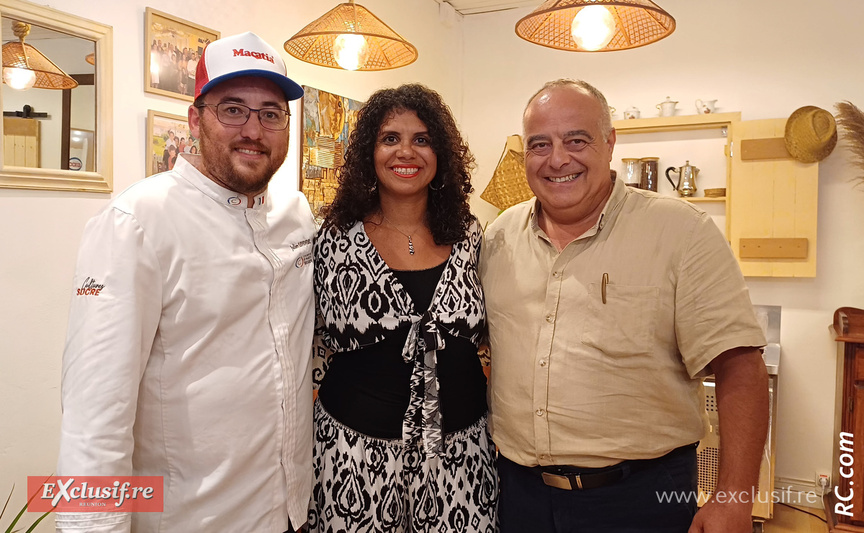 Julien Leveneur, champion de France de dessert, a ouvert sa pâtisserie à Saint-Pierre