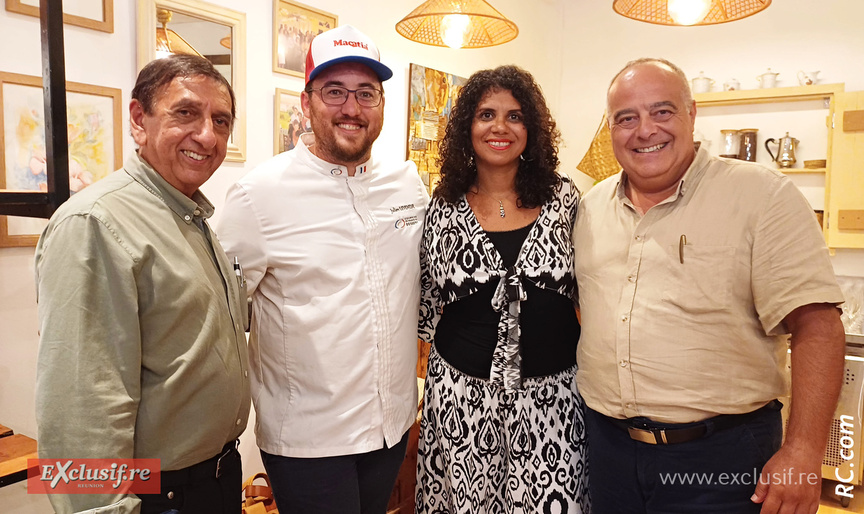 Julien Leveneur, champion de France de dessert, a ouvert sa pâtisserie à Saint-Pierre Julien Leveneur, champion de France de dessert, a ouvert sa pâtisserie à Saint-Pierre