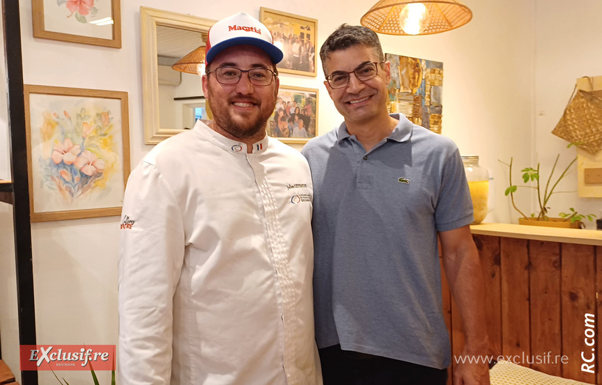 Julien Leveneur, champion de France de dessert, a ouvert sa pâtisserie à Saint-Pierre
