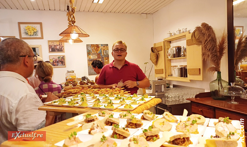 Julien Leveneur, champion de France de dessert, a ouvert sa pâtisserie à Saint-Pierre